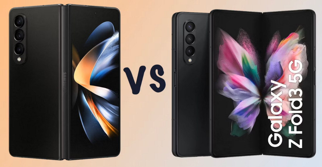 differences between Galaxy Fold4 and Fold3