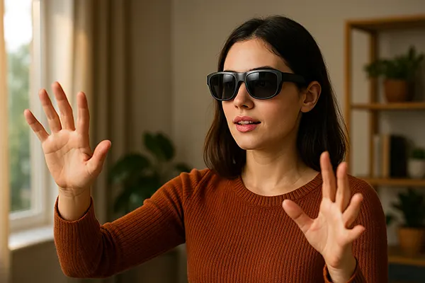 Smart AR glasses