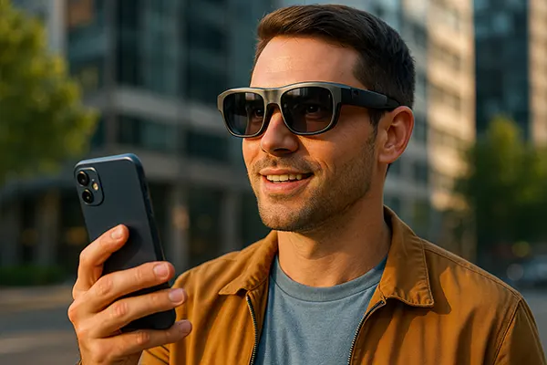 Smart AR glasses